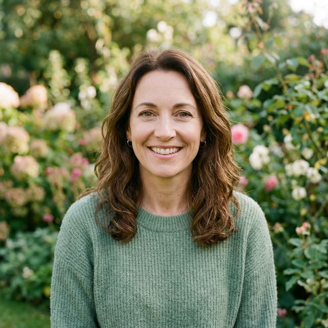 Claire, votre fille : portrait imaginaire généré pour l’exemple